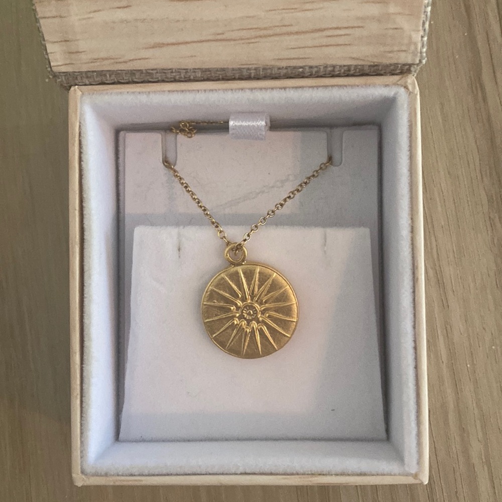 Natalie Borton Chloe Coin Necklace